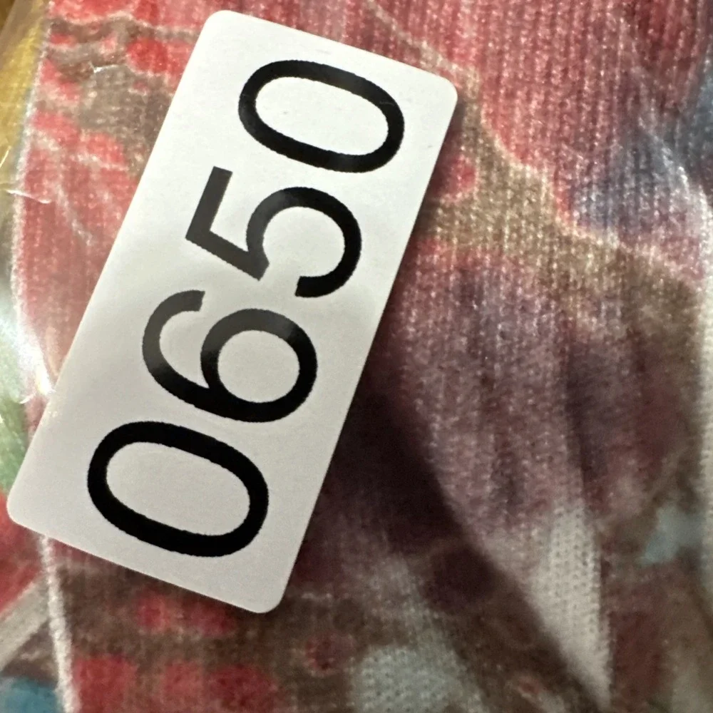 Y2K 2000s Top Womens Large XL Colorful Vibrant Babydoll‎ Boho Tunic Blouse - Picture 10 of 10